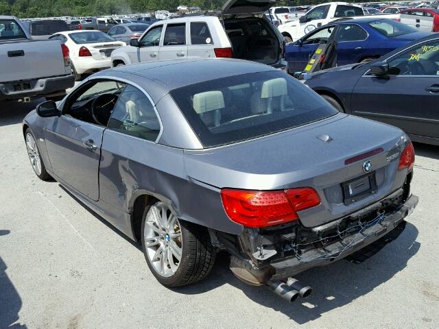 WBADW3C54BE537613 - 2011 BMW 328 I SILVER photo 3