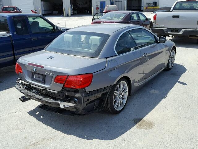 WBADW3C54BE537613 - 2011 BMW 328 I SILVER photo 4