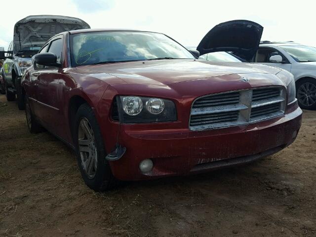 2B3KA43G27H890644 - 2007 DODGE CHARGER RED photo 1