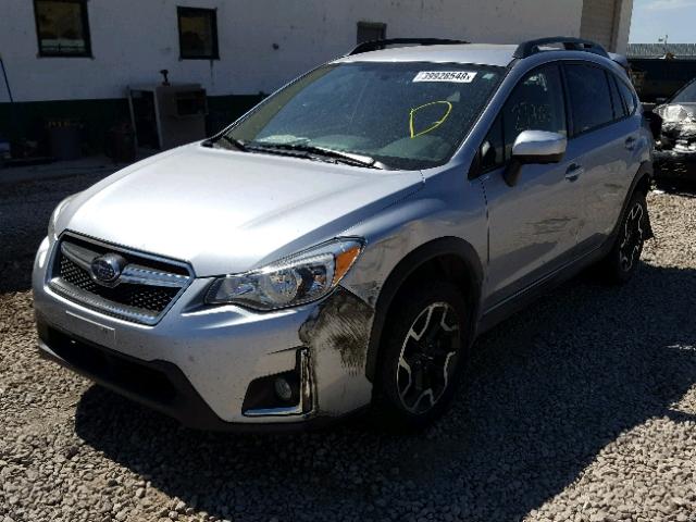 JF2GPADCXG8317835 - 2016 SUBARU CROSSTREK GRAY photo 2