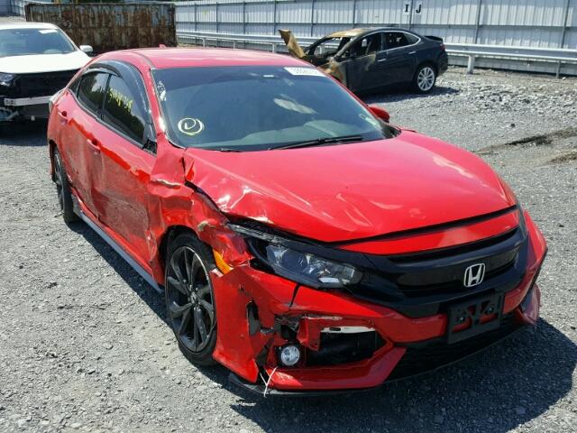 SHHFK7H40HU417702 - 2017 HONDA CIVIC SPOR RED photo 1