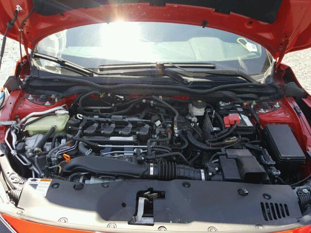 SHHFK7H40HU417702 - 2017 HONDA CIVIC SPOR RED photo 7