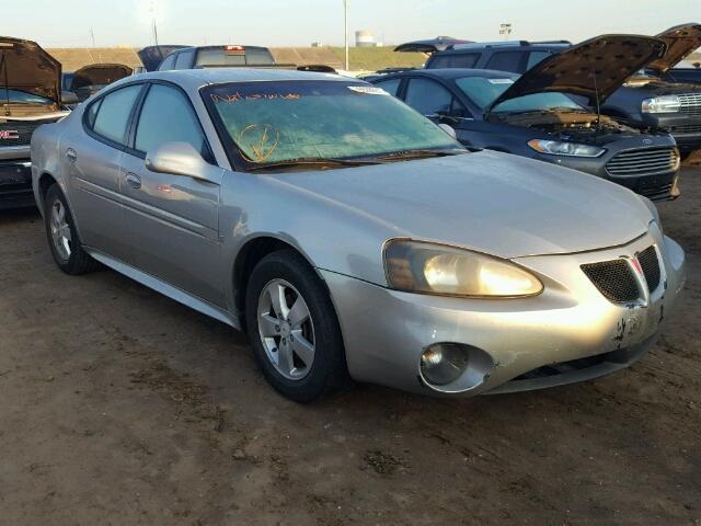 2G2WP552081109365 - 2008 PONTIAC GRAND PRIX SILVER photo 1