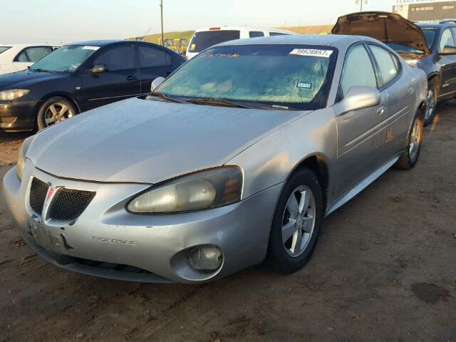 2G2WP552081109365 - 2008 PONTIAC GRAND PRIX SILVER photo 2