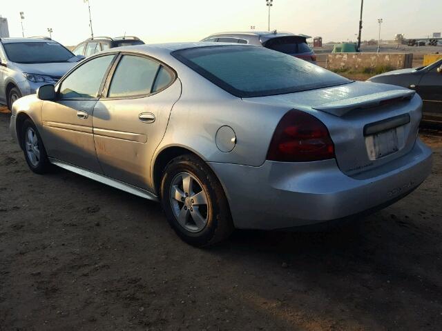 2G2WP552081109365 - 2008 PONTIAC GRAND PRIX SILVER photo 3