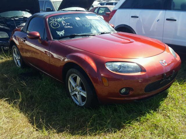 JM1NC25F160121036 - 2006 MAZDA MX-5 MIATA RED photo 1