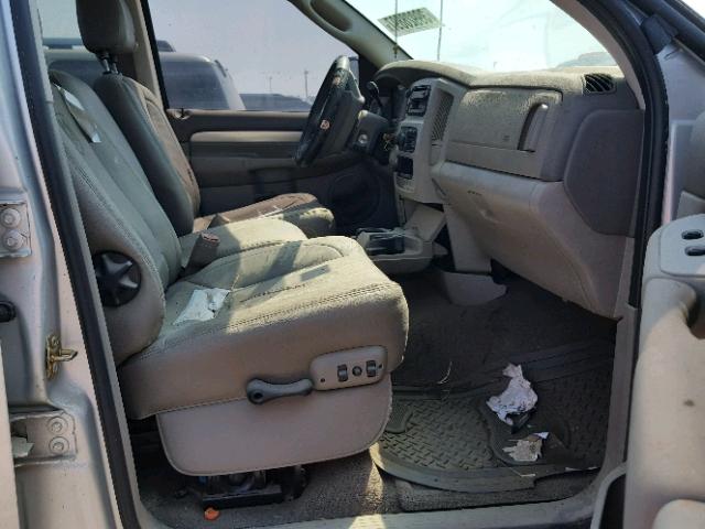 3D7KU28DX4G157784 - 2004 DODGE RAM 2500 S SILVER photo 5