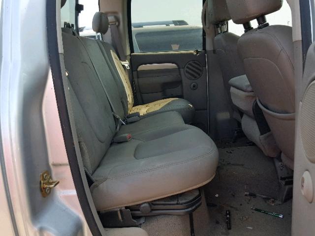 3D7KU28DX4G157784 - 2004 DODGE RAM 2500 S SILVER photo 6