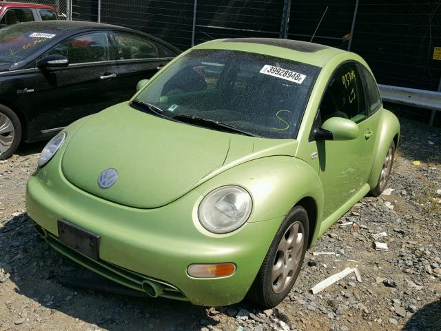 3VWCK21C73M403340 - 2003 VOLKSWAGEN NEW BEETLE 绿色 照片 2