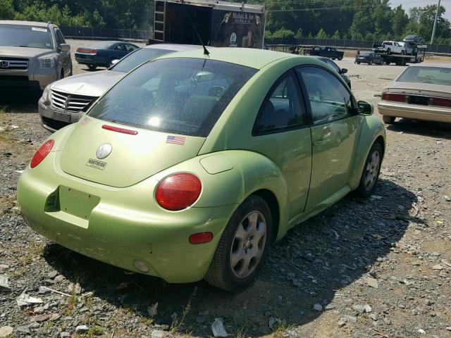 3VWCK21C73M403340 - 2003 VOLKSWAGEN NEW BEETLE GREEN photo 4