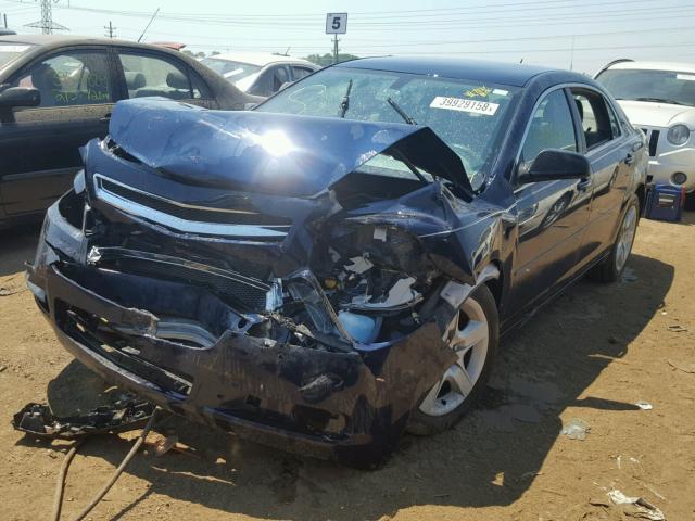 1G1ZB5E14BF296875 - 2011 CHEVROLET MALIBU LS 蓝色 照片 2