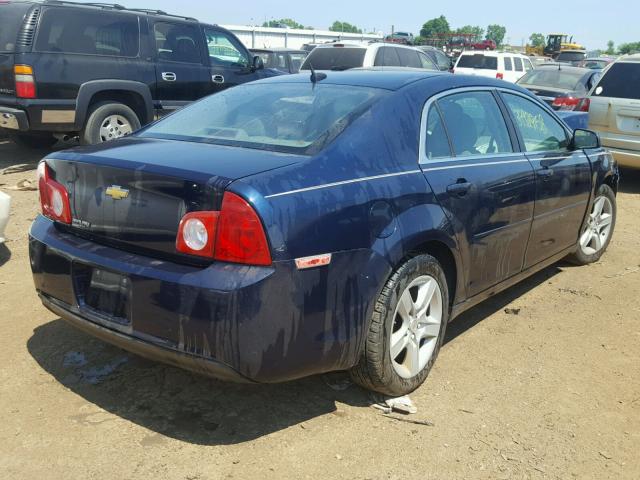 1G1ZB5E14BF296875 - 2011 CHEVROLET MALIBU LS 蓝色 照片 4