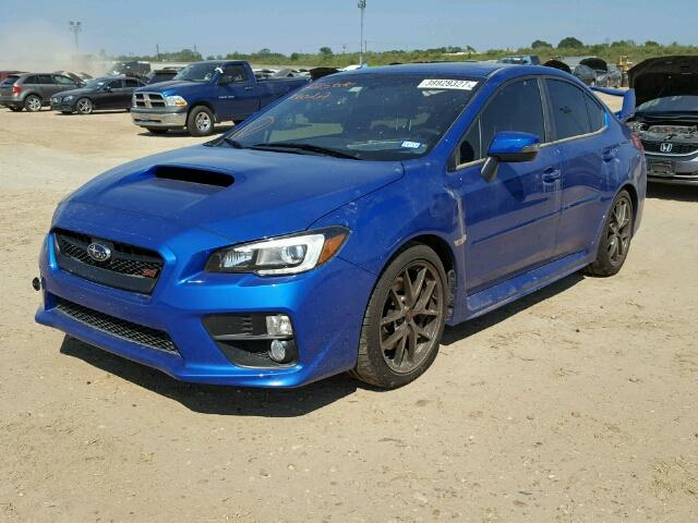 JF1VA2Y63G9802478 - 2016 SUBARU WRX BLUE photo 2