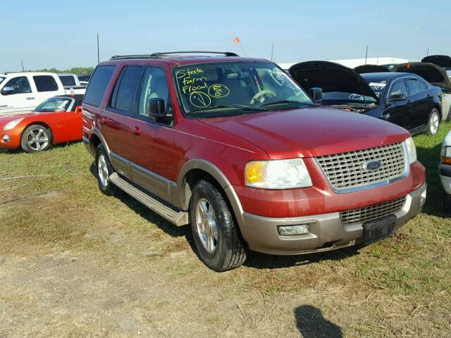 1FMRU17W34LB01870 - 2004 FORD EXPEDITION RED photo 1