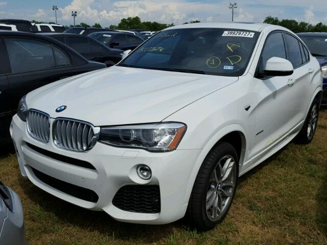 5UXXW3C39H0T79885 - 2017 BMW X4 WHITE photo 2