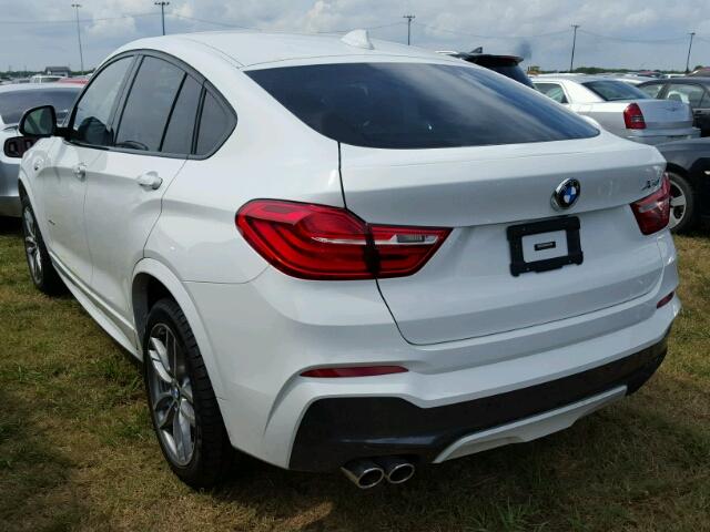 5UXXW3C39H0T79885 - 2017 BMW X4 WHITE photo 3