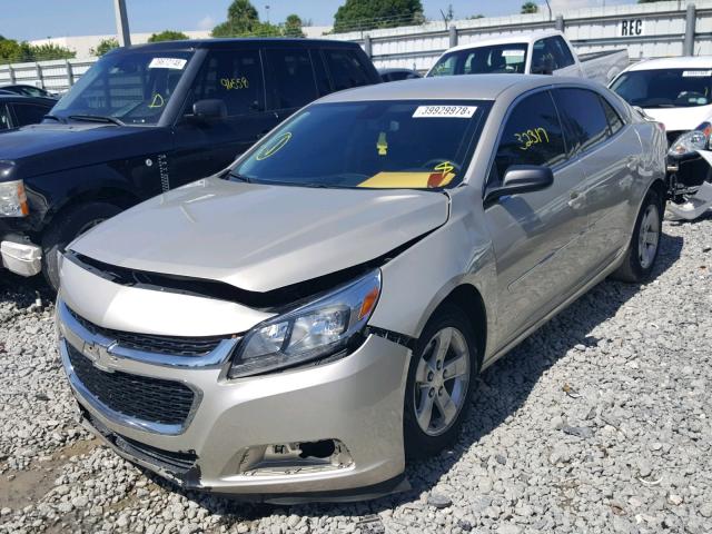 1G11B5SL9EF215067 - 2014 CHEVROLET MALIBU LS GOLD photo 2