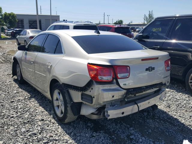 1G11B5SL9EF215067 - 2014 CHEVROLET MALIBU LS GOLD photo 3