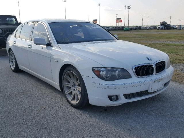 WBAHN83576DT34986 - 2006 BMW 750 WHITE photo 1