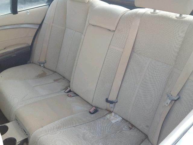 WBAHN83576DT34986 - 2006 BMW 750 WHITE photo 6