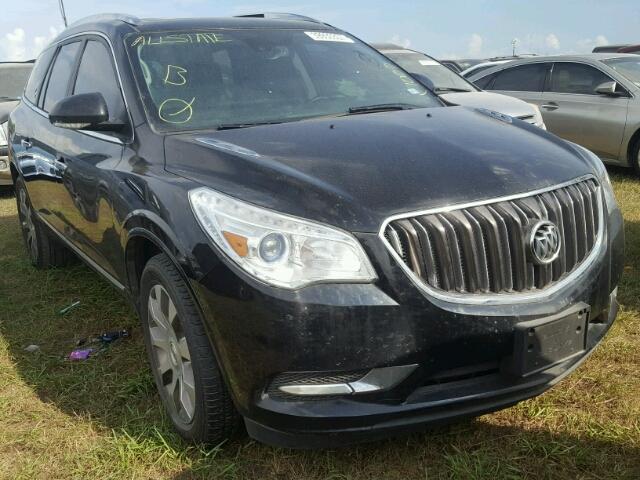 5GAKRCKDXGJ303843 - 2016 BUICK ENCLAVE BLACK photo 1