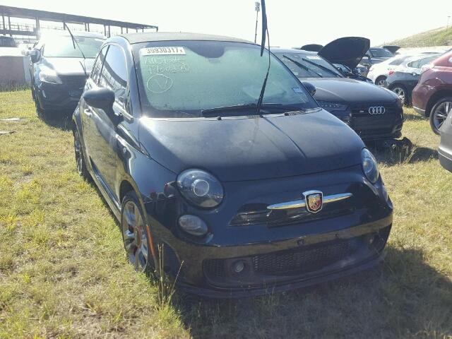 3C3CFFJH4ET190077 - 2014 FIAT 500 ABARTH BLACK photo 1