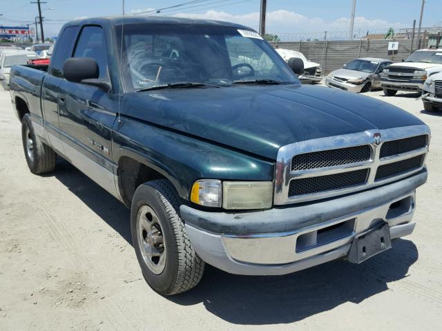 3B7HC13Y81G786824 - 2001 DODGE RAM 1500 GREEN photo 1