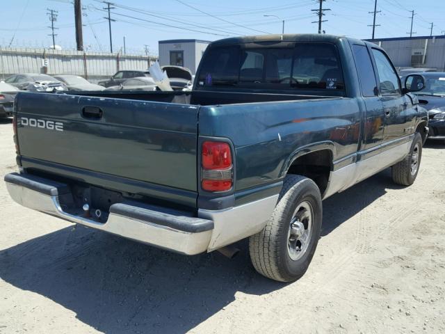 3B7HC13Y81G786824 - 2001 DODGE RAM 1500 GREEN photo 4