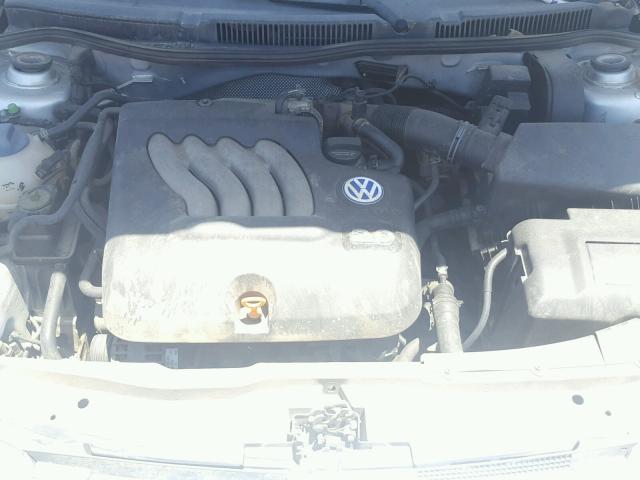 WVWSK61J22W547249 - 2002 VOLKSWAGEN JETTA GLS SILVER photo 7