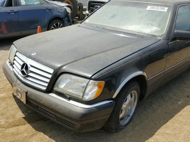 WDBGA33G6XA413615 - 1999 MERCEDES-BENZ S 320 BLACK photo 9