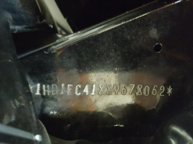 1HD1FC4188Y678062 - 2008 HARLEY-DAVIDSON FLHTCUI Қара фото 10