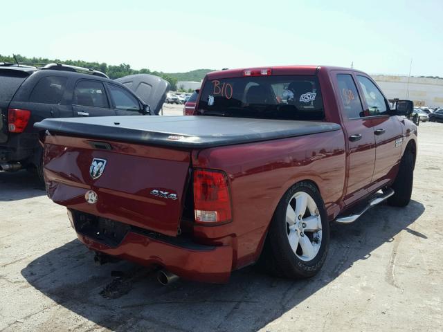 1C6RR7FT5DS559729 - 2013 RAM 1500 ST RED photo 4
