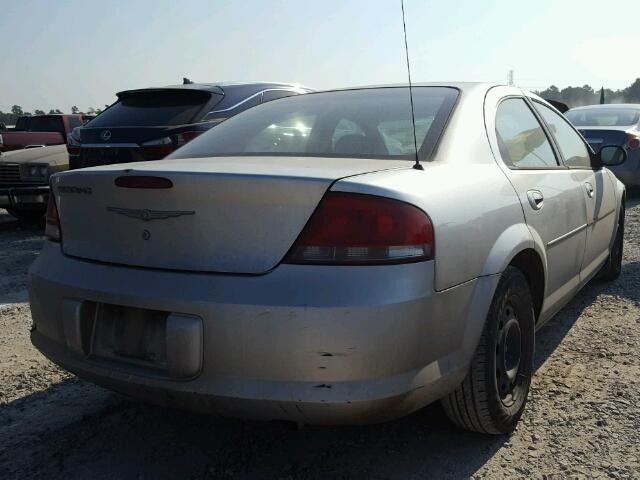 1C3EL46X95N652025 - 2005 CHRYSLER SEBRING GRAY photo 4