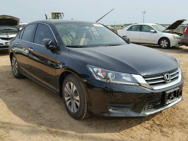 1HGCR2F33DA244498 - 2013 HONDA ACCORD BLACK photo 1