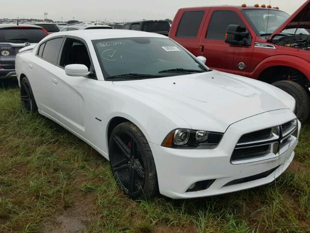 2C3CDXCT3EH255037 - 2014 DODGE CHARGER R/ WHITE photo 1