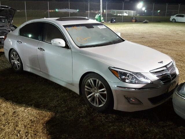 KMHGC4DD9CU196913 - 2012 HYUNDAI GENESIS 3. WHITE photo 1