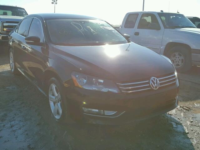 1VWAS7A30FC090481 - 2015 VOLKSWAGEN PASSAT S BLACK photo 1