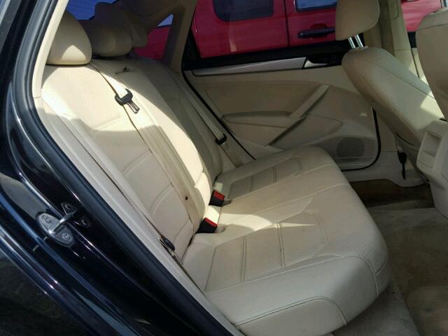 1VWAS7A30FC090481 - 2015 VOLKSWAGEN PASSAT S BLACK photo 6