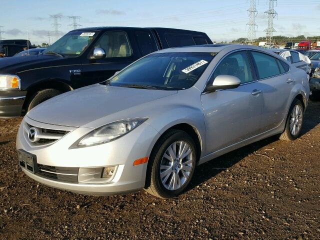 1YVHZ8CH4A5M07200 - 2010 MAZDA 6 I SILVER photo 2