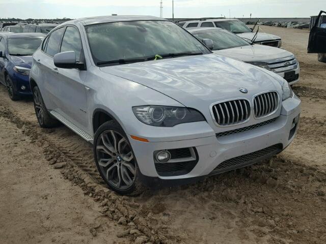 5UXFG8C57DL592298 - 2013 BMW X6 SILVER photo 1