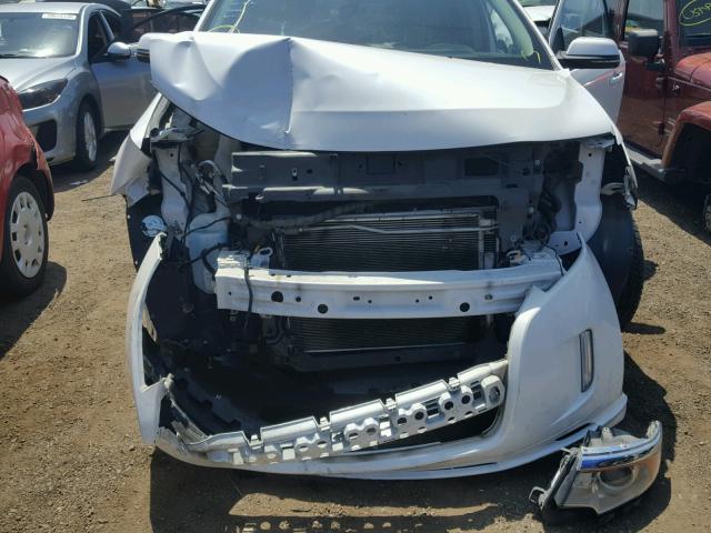 2FMDK3AK6DBB98841 - 2013 FORD EDGE SPORT WHITE photo 9