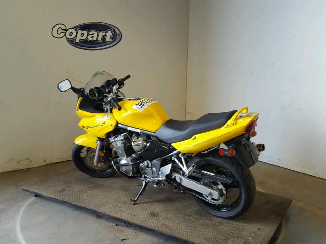 JS1GN7AA232100197 - 2003 SUZUKI GSF600 S YELLOW photo 3