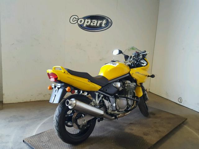 JS1GN7AA232100197 - 2003 SUZUKI GSF600 S YELLOW photo 4