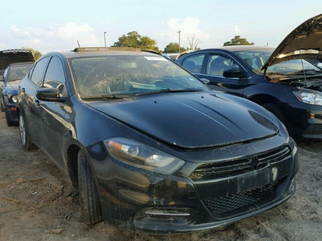 1C3CDFBB4ED702409 - 2014 DODGE DART BLACK photo 1