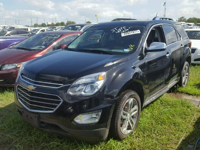 2GNALDEK2H1511035 - 2017 CHEVROLET EQUINOX BLACK photo 2