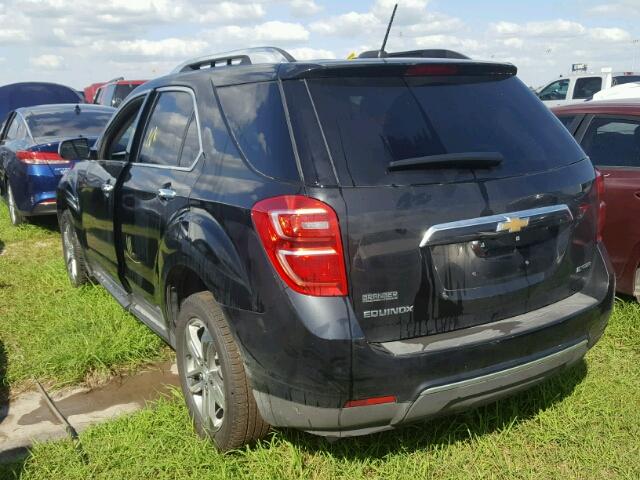 2GNALDEK2H1511035 - 2017 CHEVROLET EQUINOX BLACK photo 3