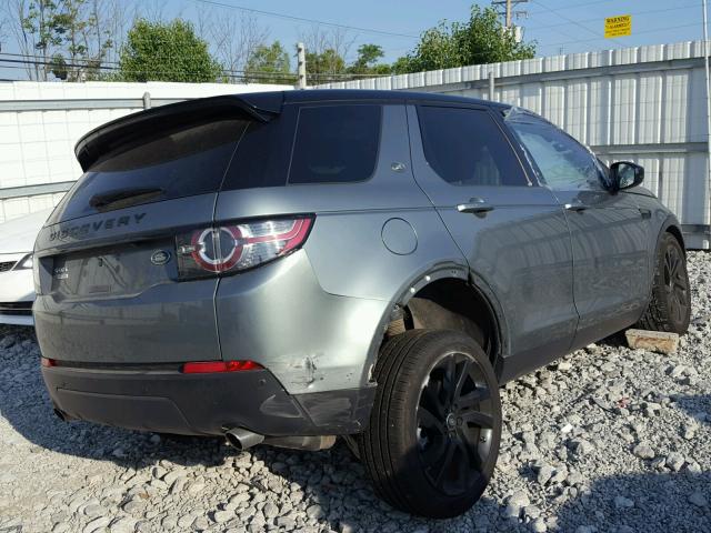 SALCT2BG2GH576882 - 2016 LAND ROVER DISCOVERY GRAY photo 4