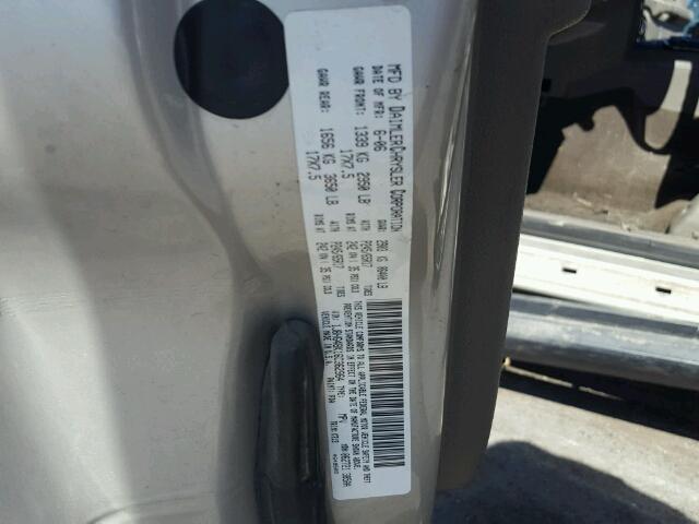 1J8HG48K16C362964 - 2006 JEEP COMMANDER GRAY photo 10