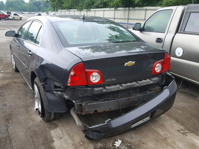 1G1ZB5E17BF197757 - 2011 CHEVROLET MALIBU LS ნაცრისფერი ფოტო 3