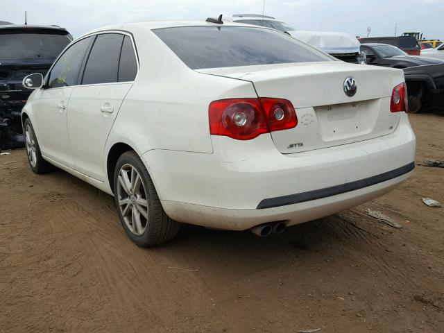 3VWSF71K06M629986 - 2006 VOLKSWAGEN JETTA 2.5 WHITE photo 3